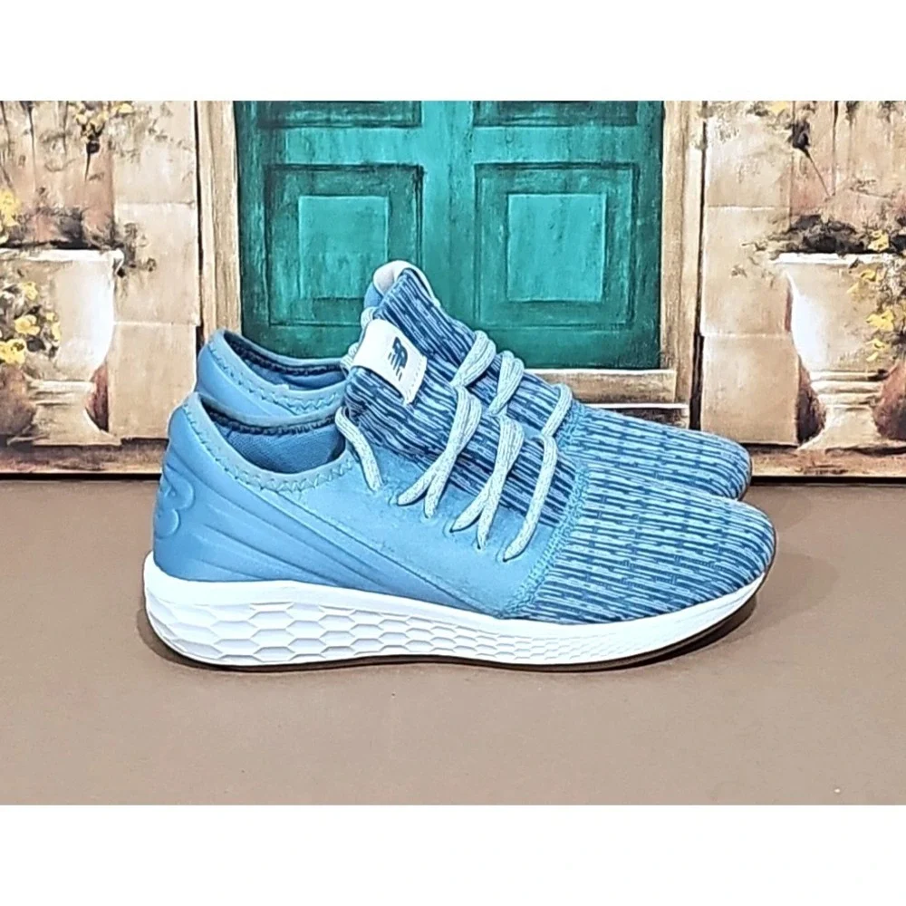 New Balance Women's Cruz Decon V2 Sneaker Blue Foam/Platinum Sky -‎ Size 7